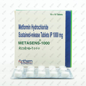 Metasens 1000mg Tablet 10's