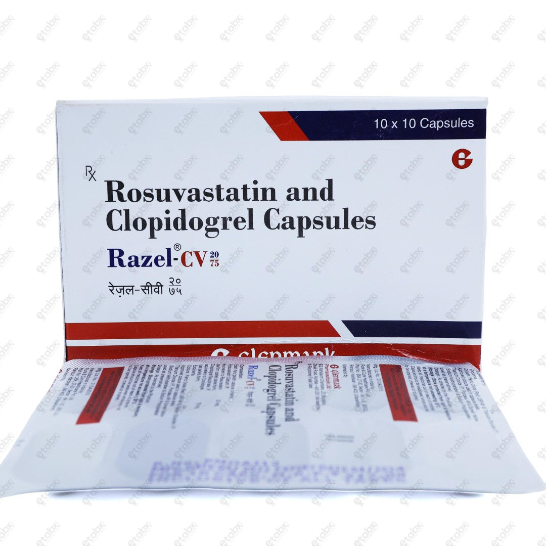 Razel CV 20/75mg Capsule 10's