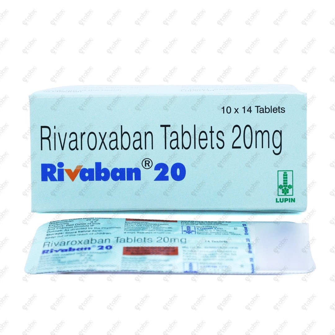 Rivaban 20mg Tablet 14s