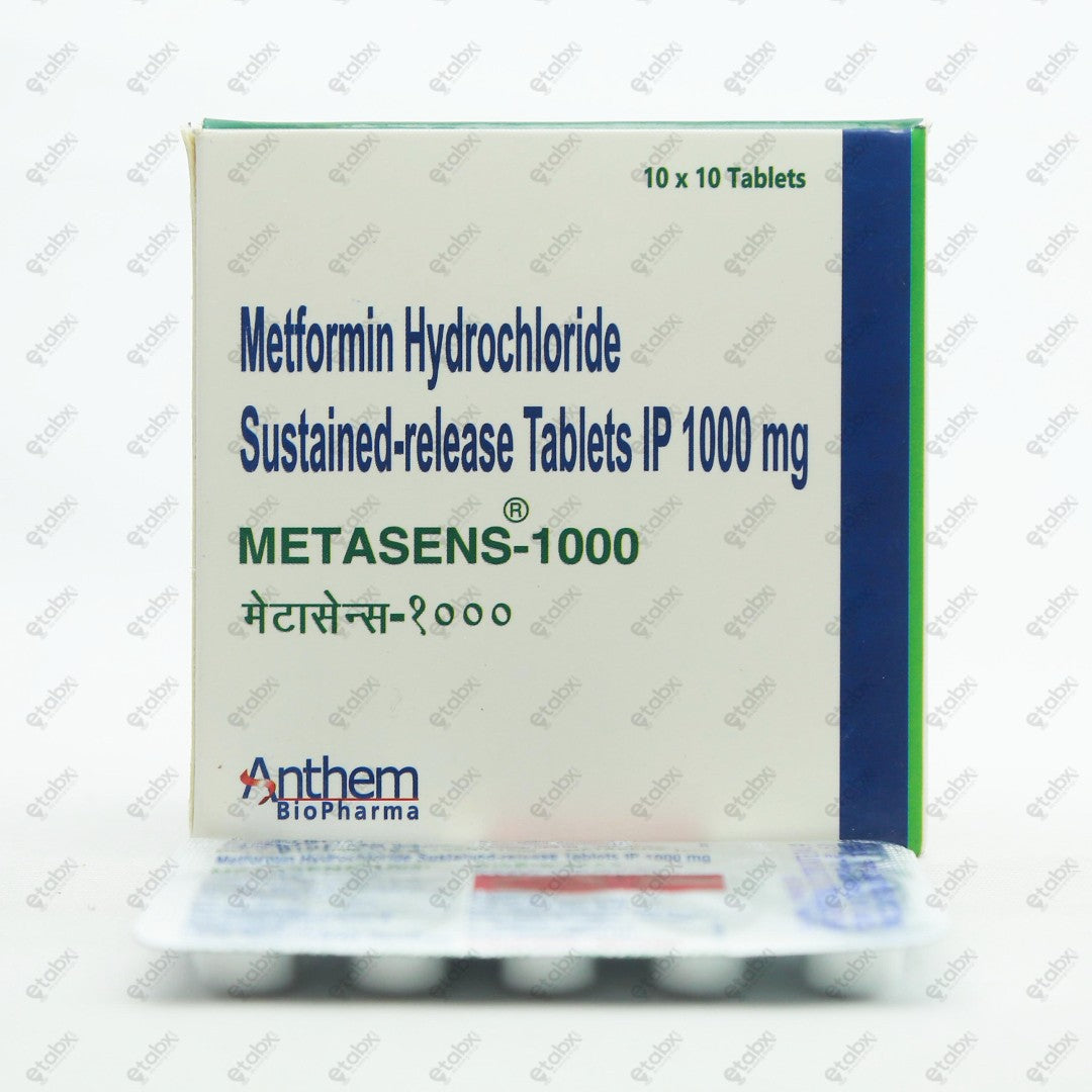 Metasens 1000mg Tablet 10's