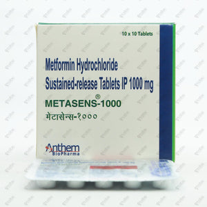 Metasens 1000mg Tablet 10's
