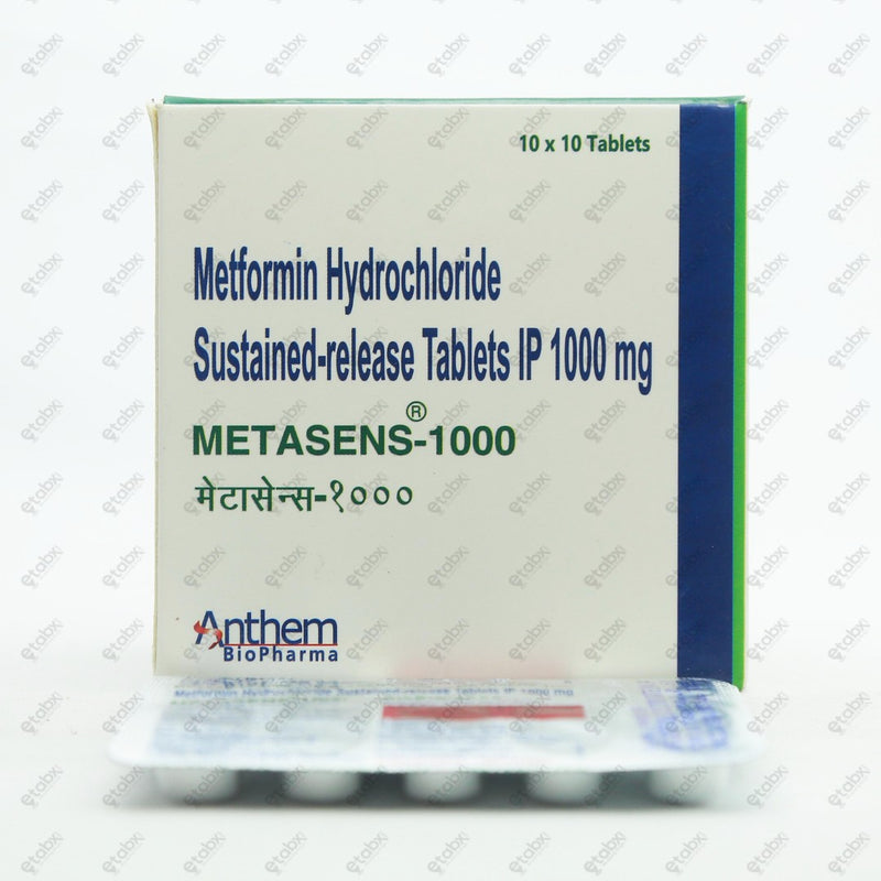 Metasens 1000mg Tablet 10's