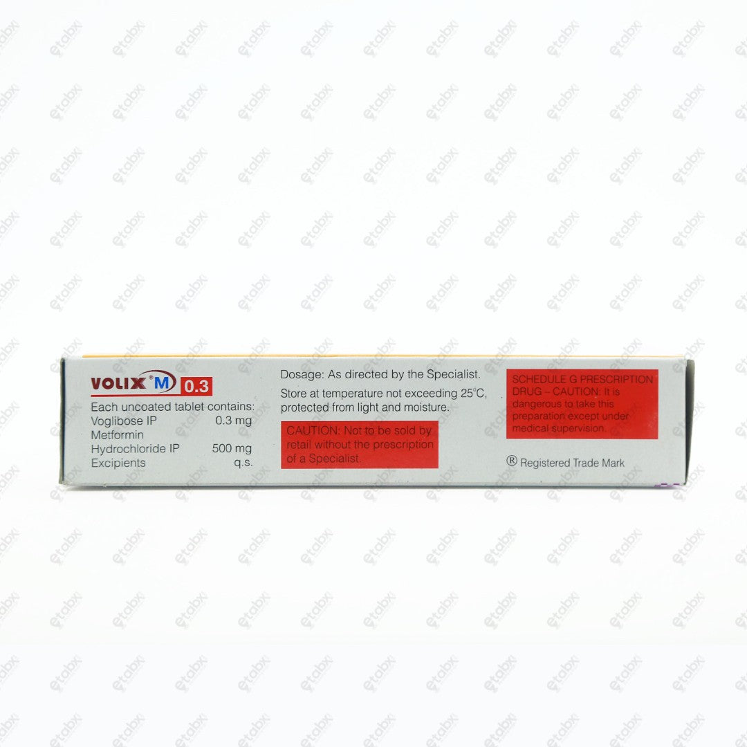 Volix M 0.3mg Tablet 10's