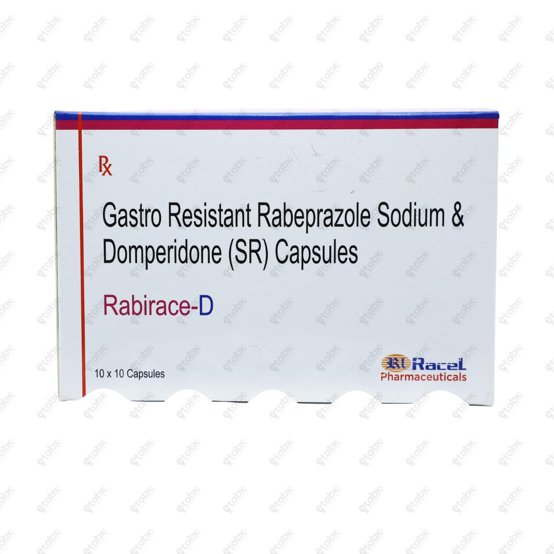Rabirace D Capsule 10's