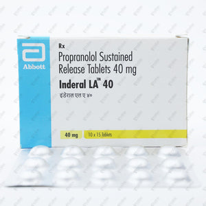 Inderal LA 40 Tablets 15's