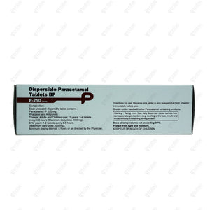 P 250mg Tablets 10's