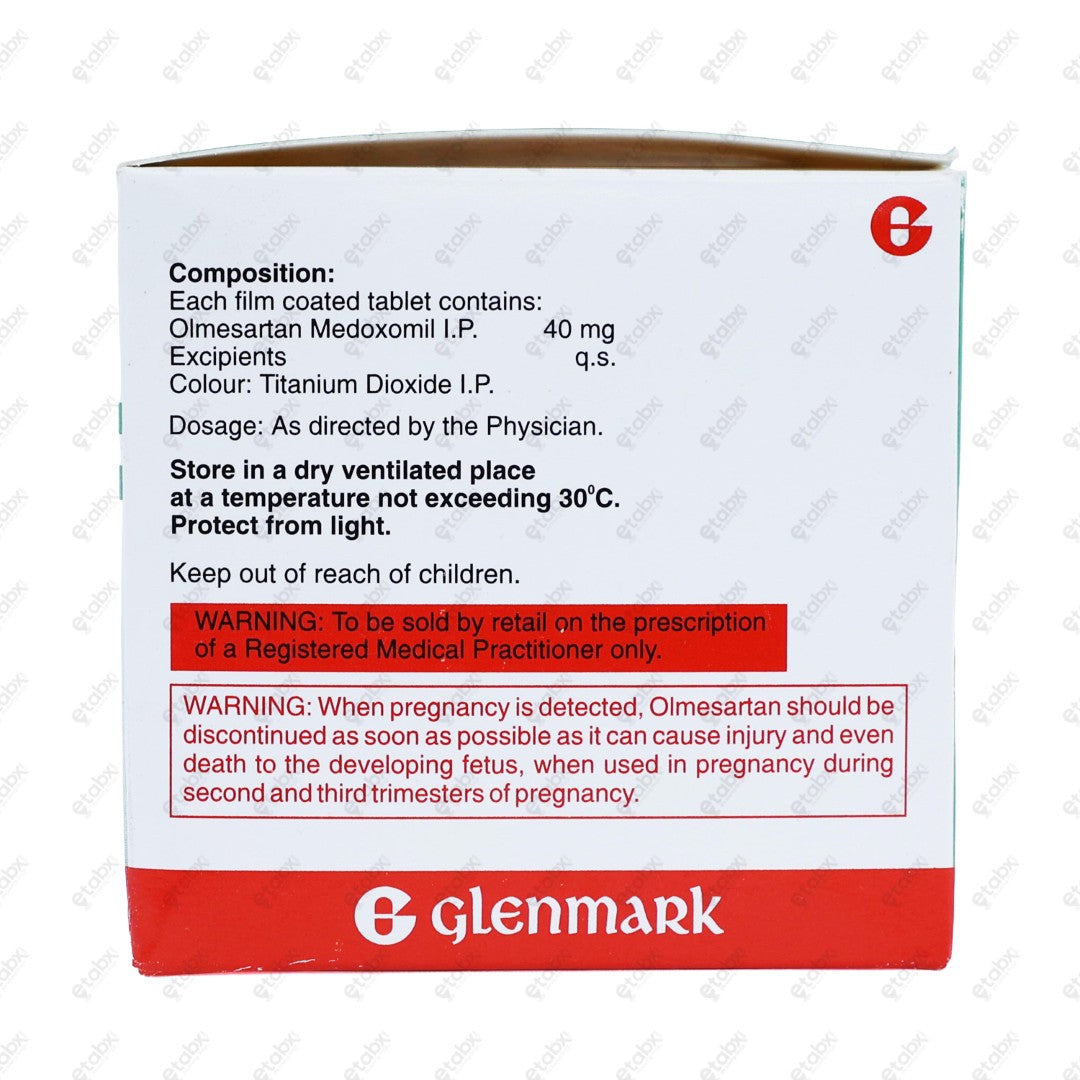 OLMAX 40mg Tablet 15's