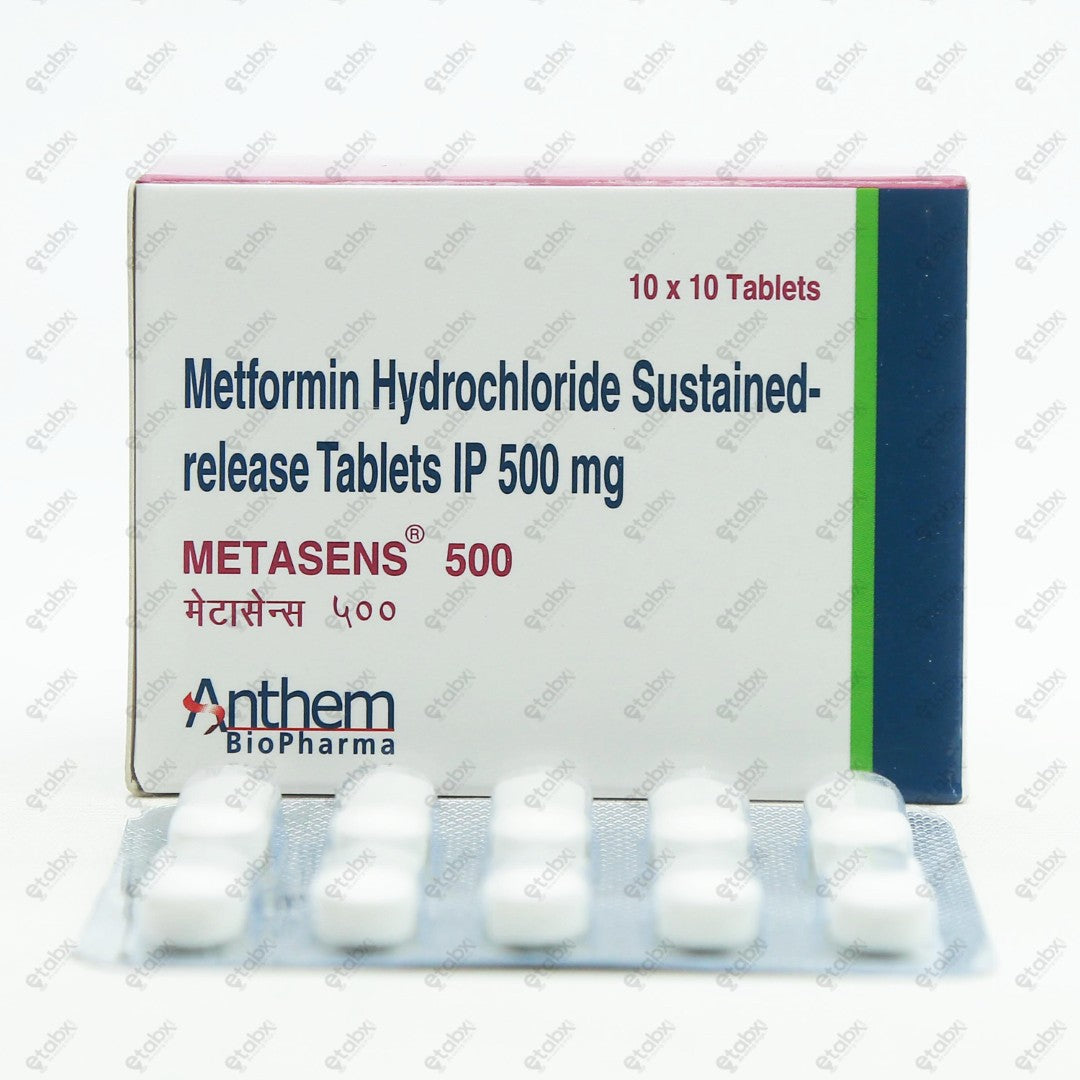 Metasens 500mg Tablet 10's
