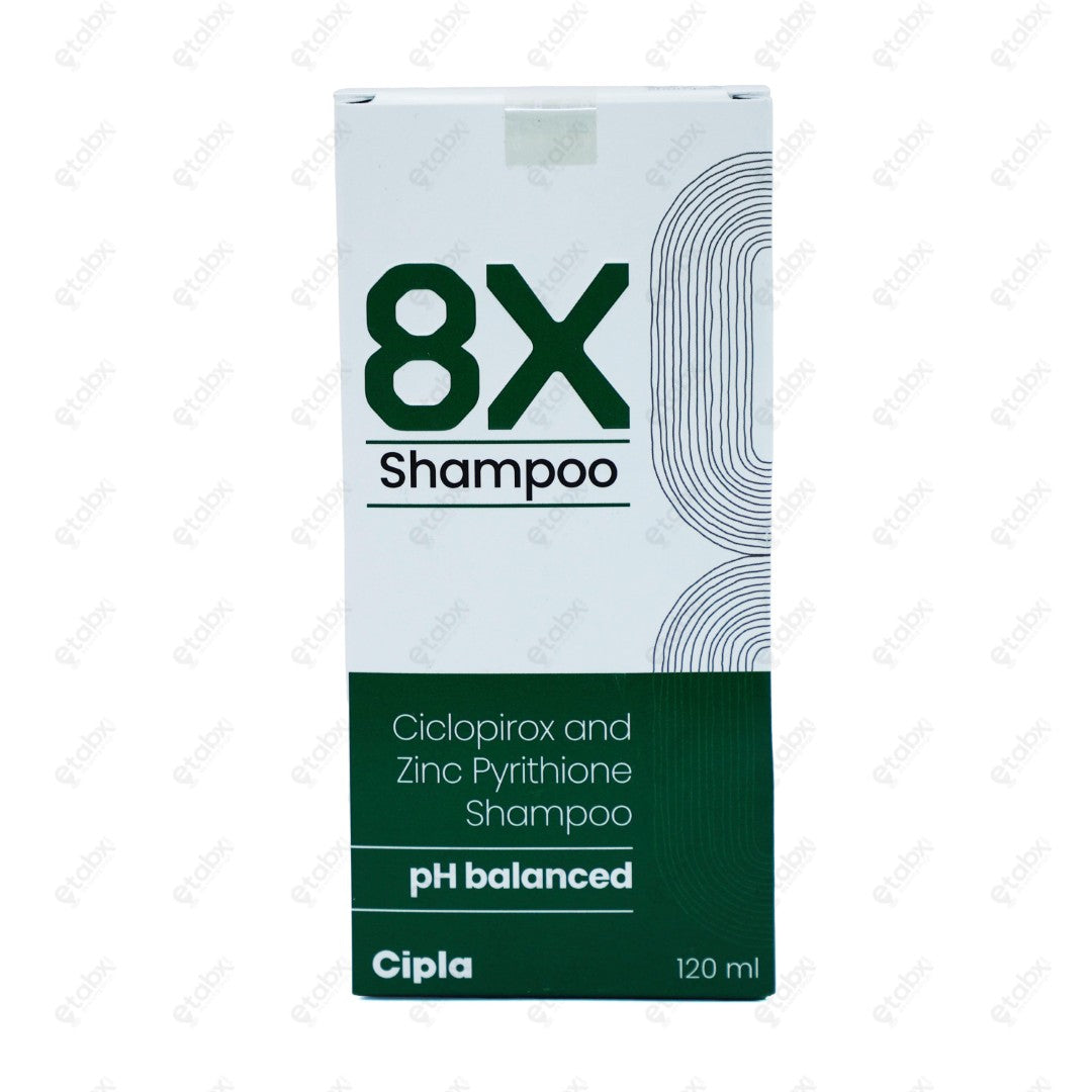 8X Anti-Dandruff Shampoo 120ml