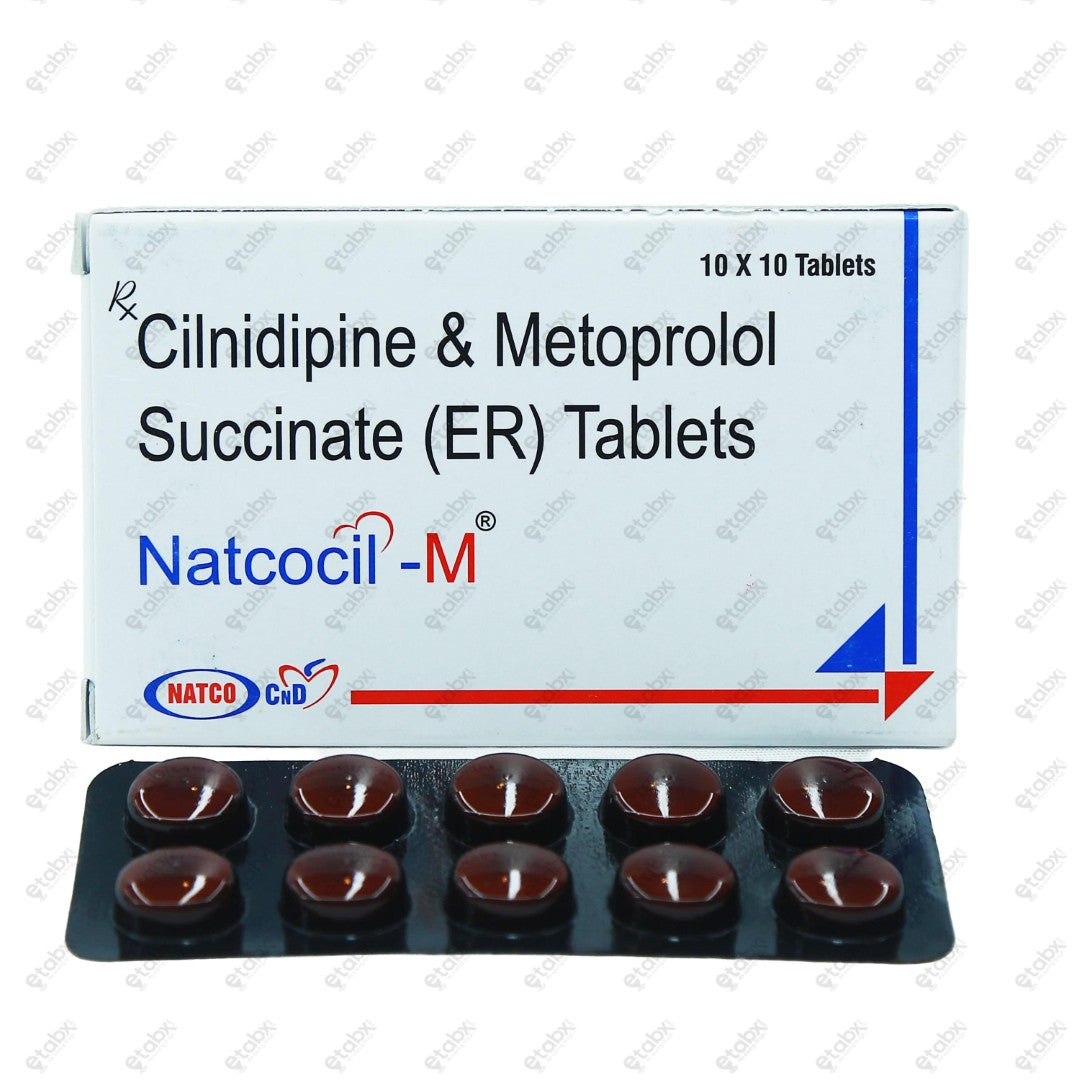 Natcocil M Tablet 10's