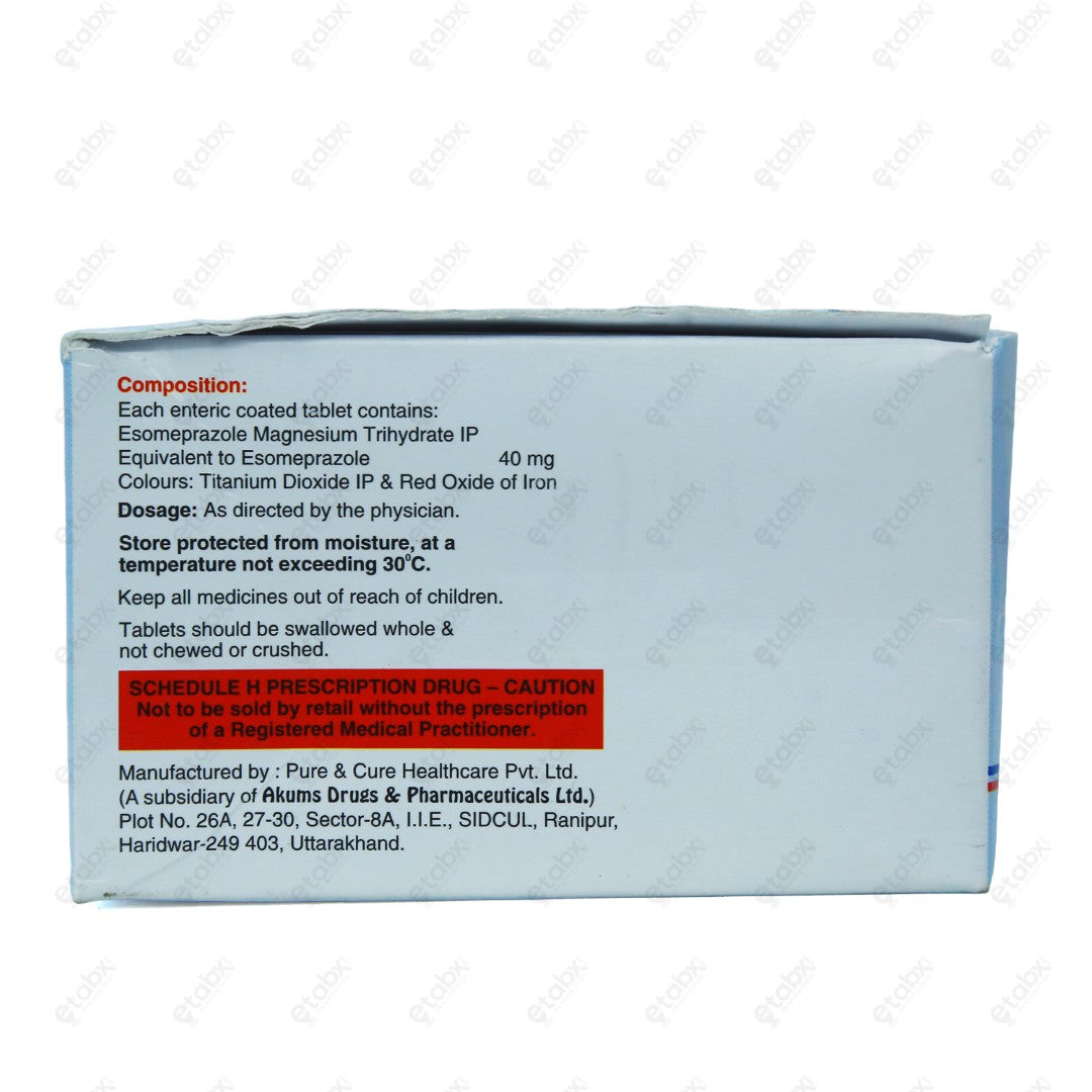 ESOZ 40mg Tablet 15s
