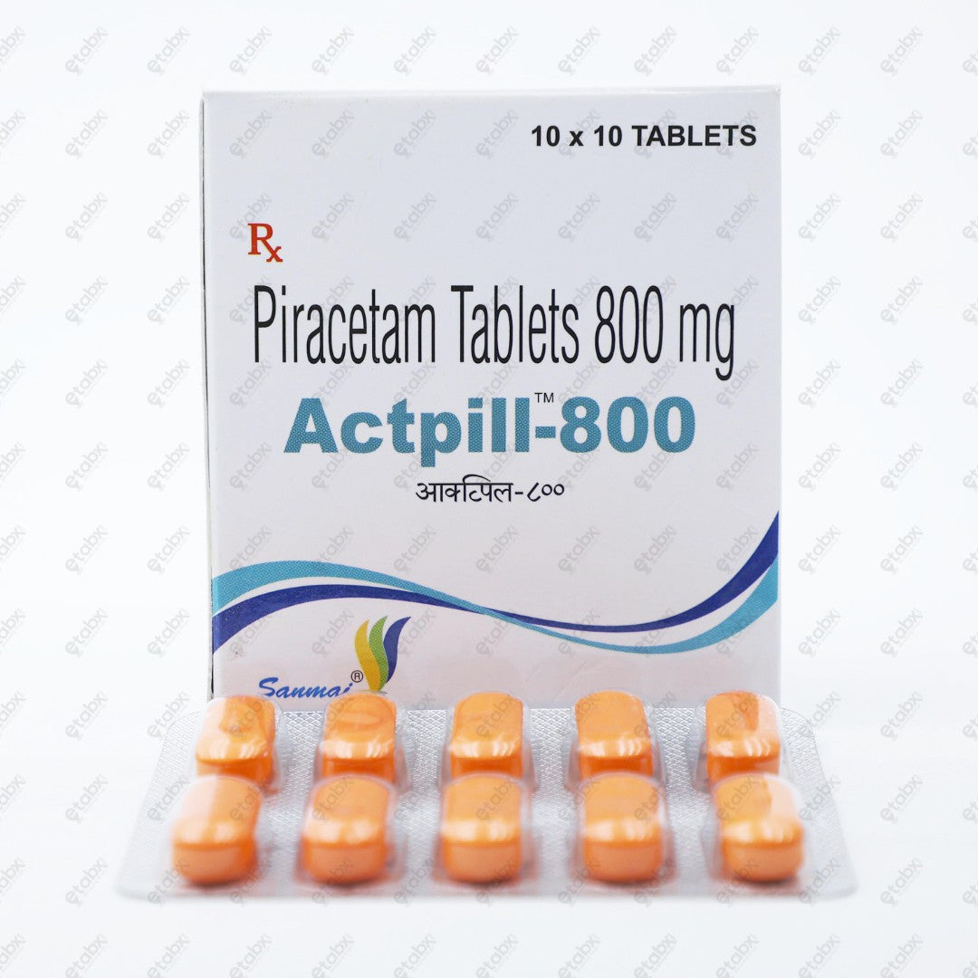 Actpill 800 Tablets 10's