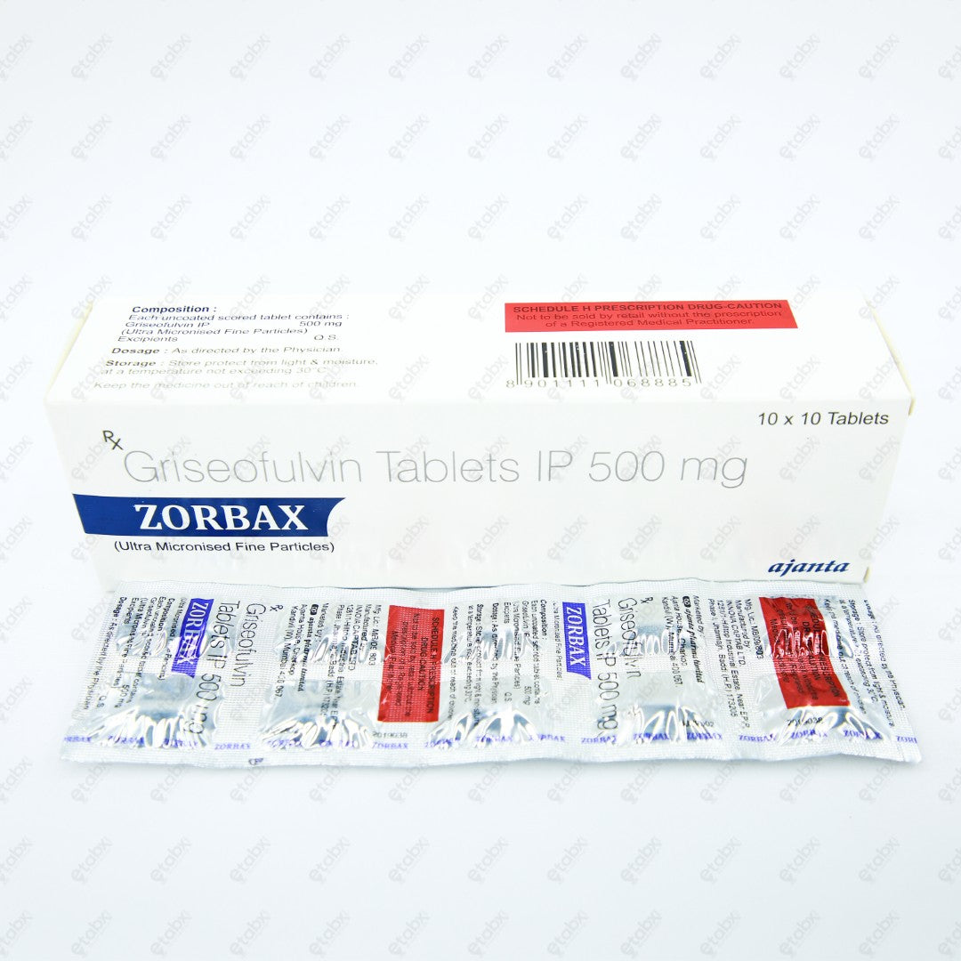 ZORBAX 500MG Tablet 10's