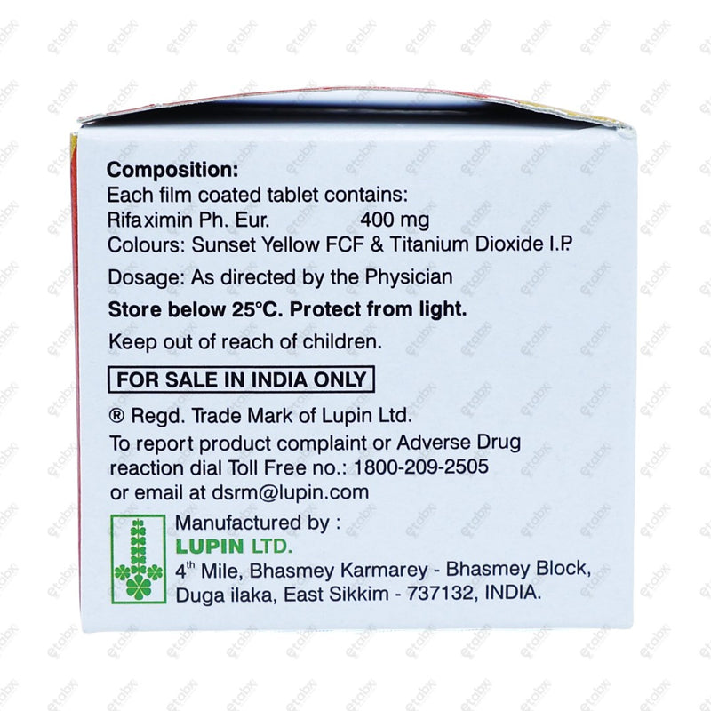 Rcifax 400mg Tablet 10's