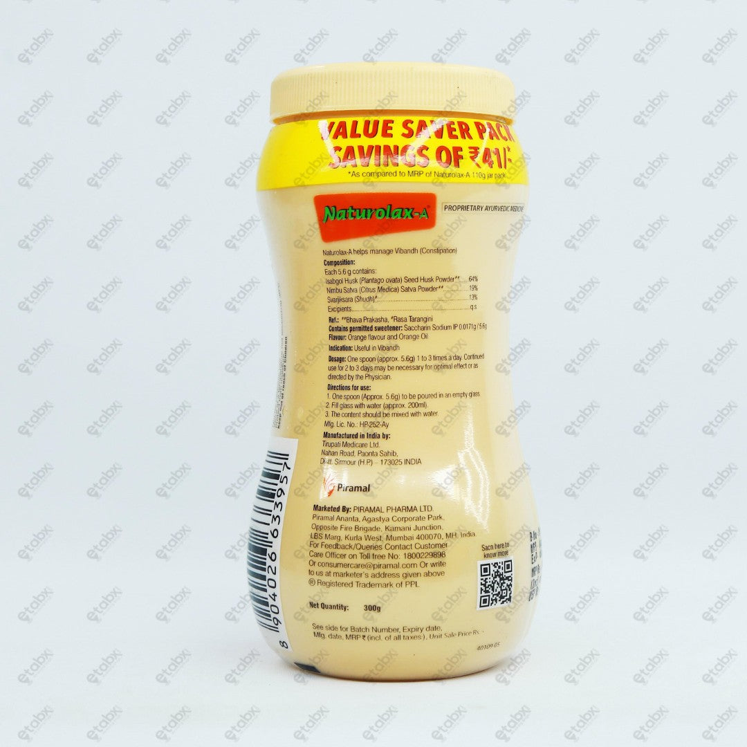 Naturolax A Powder 300gm