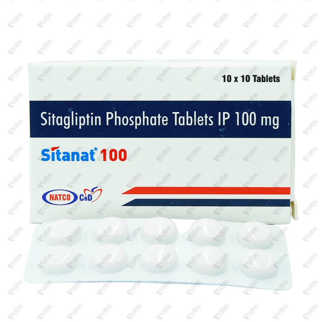 Sitanat 100mg Tablet 10's