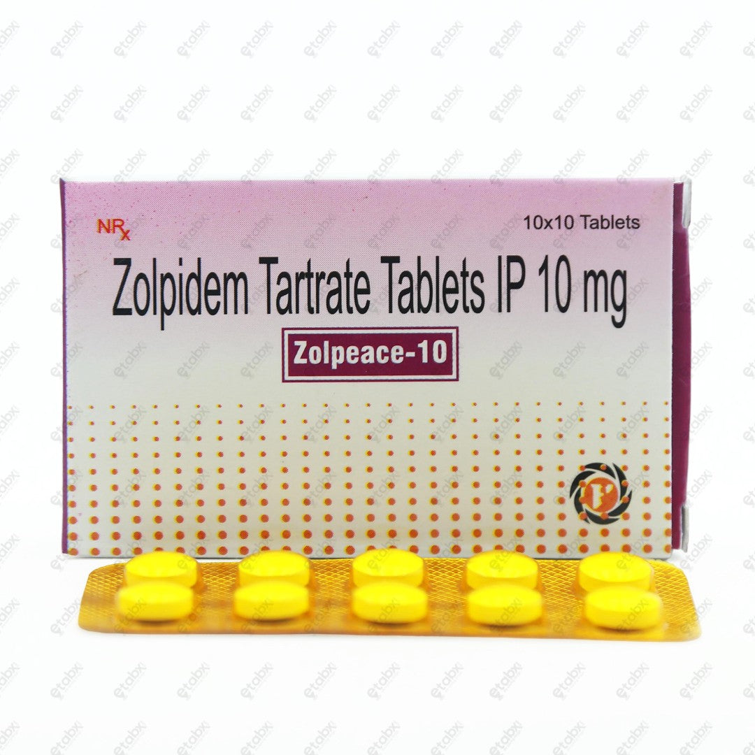 Zolpeace 10mg Tablet 10's