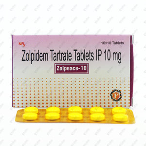 Zolpeace 10mg Tablet 10's