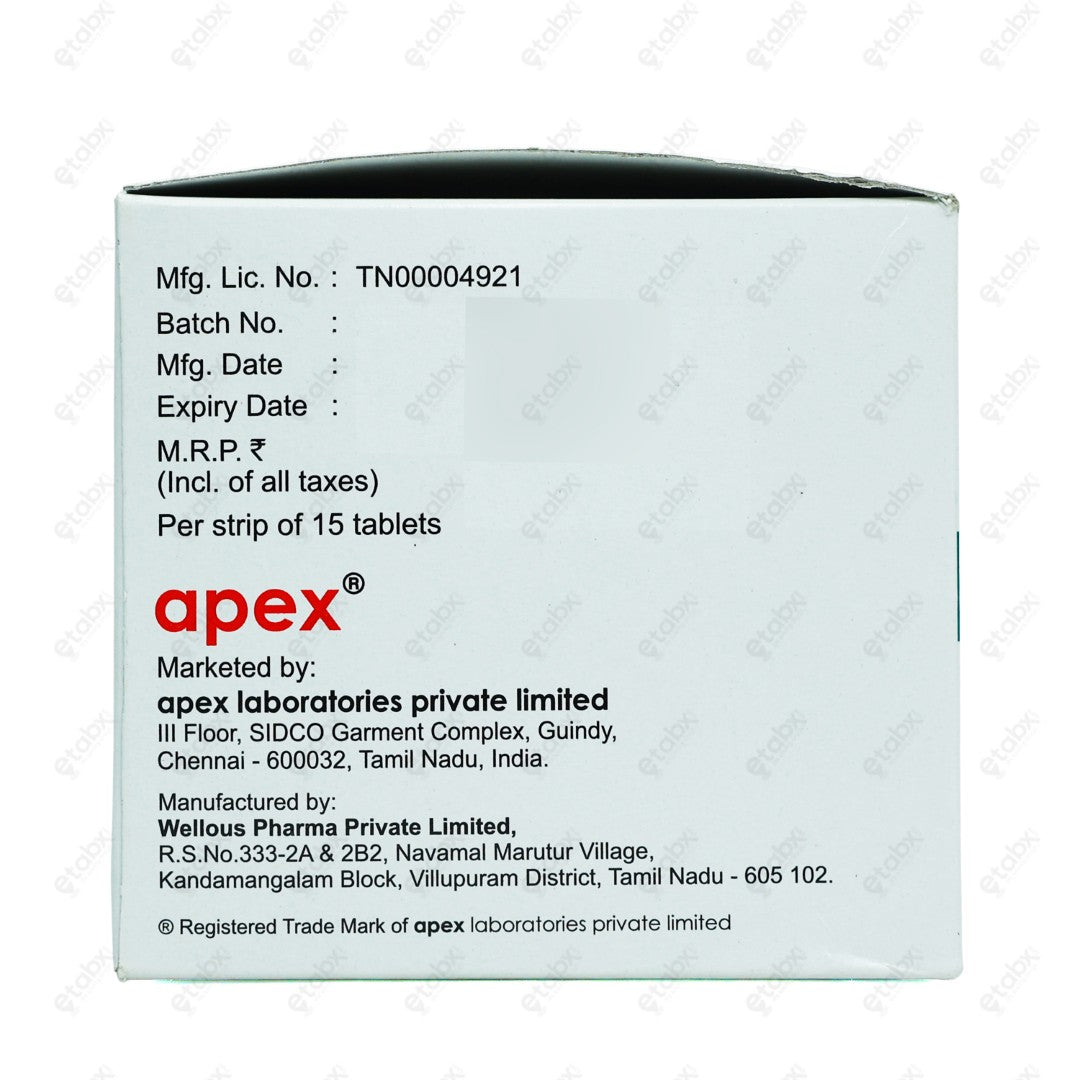 P 500 Tablets 15's
