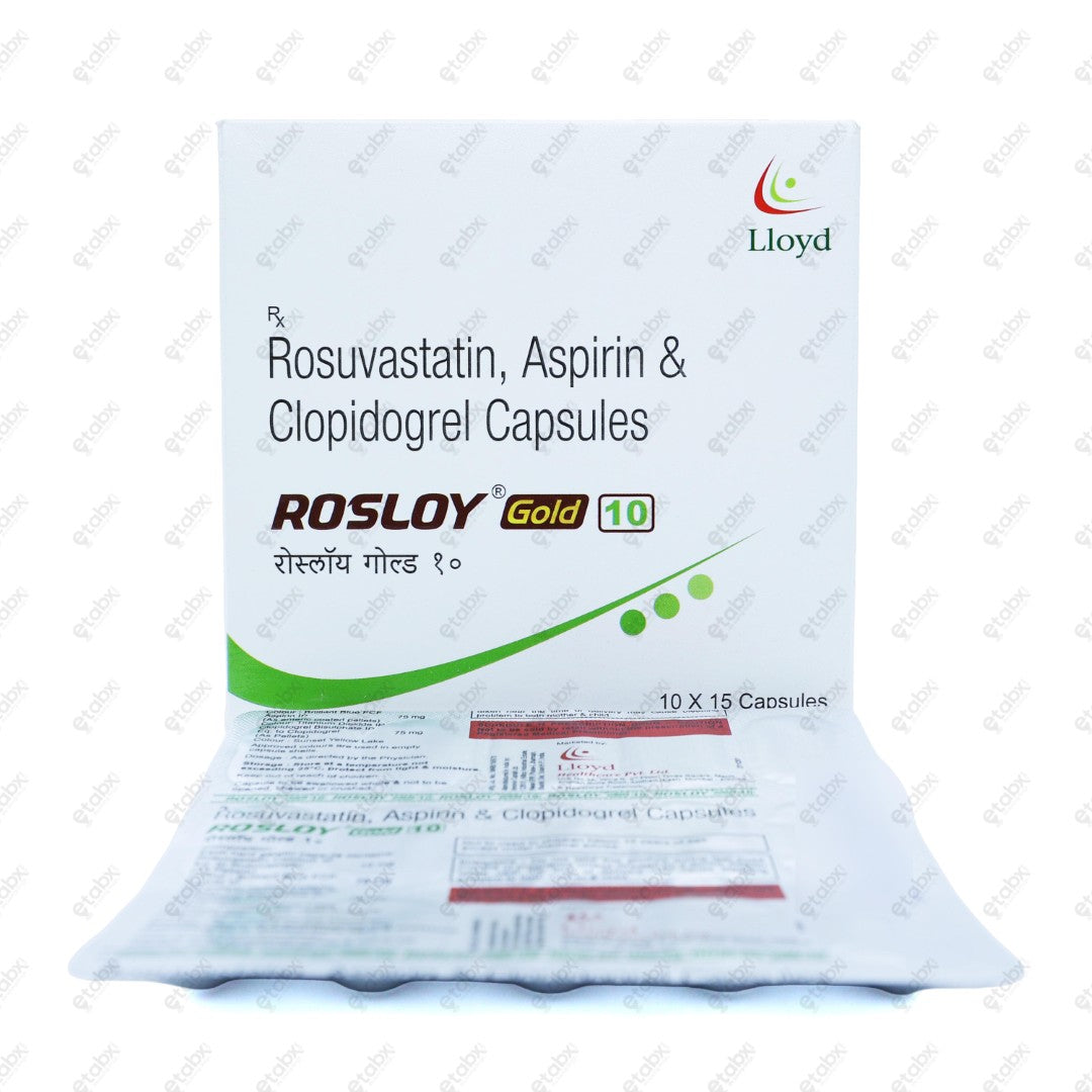 ROSLOY GOLD 10mg Tablet 15's