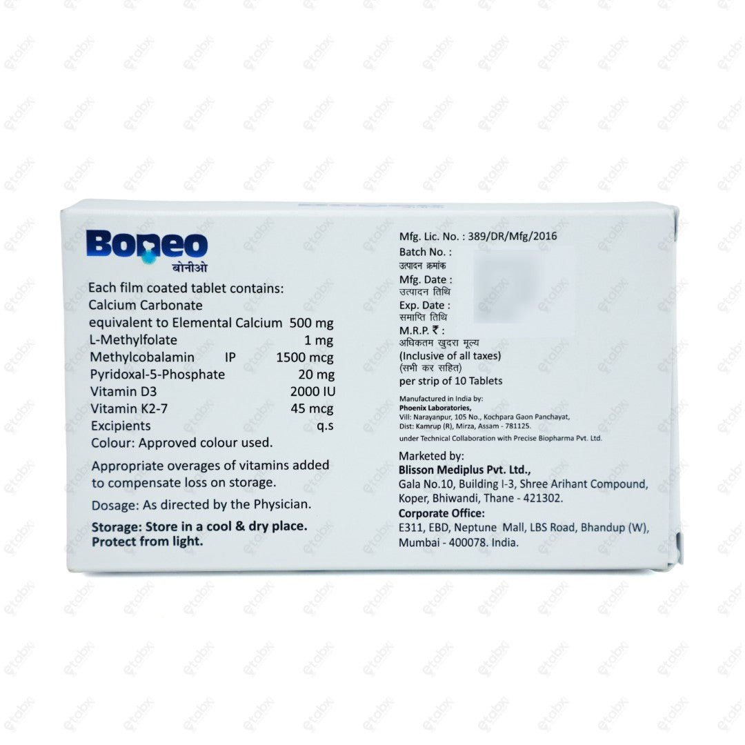 Boneo Tablet 10's