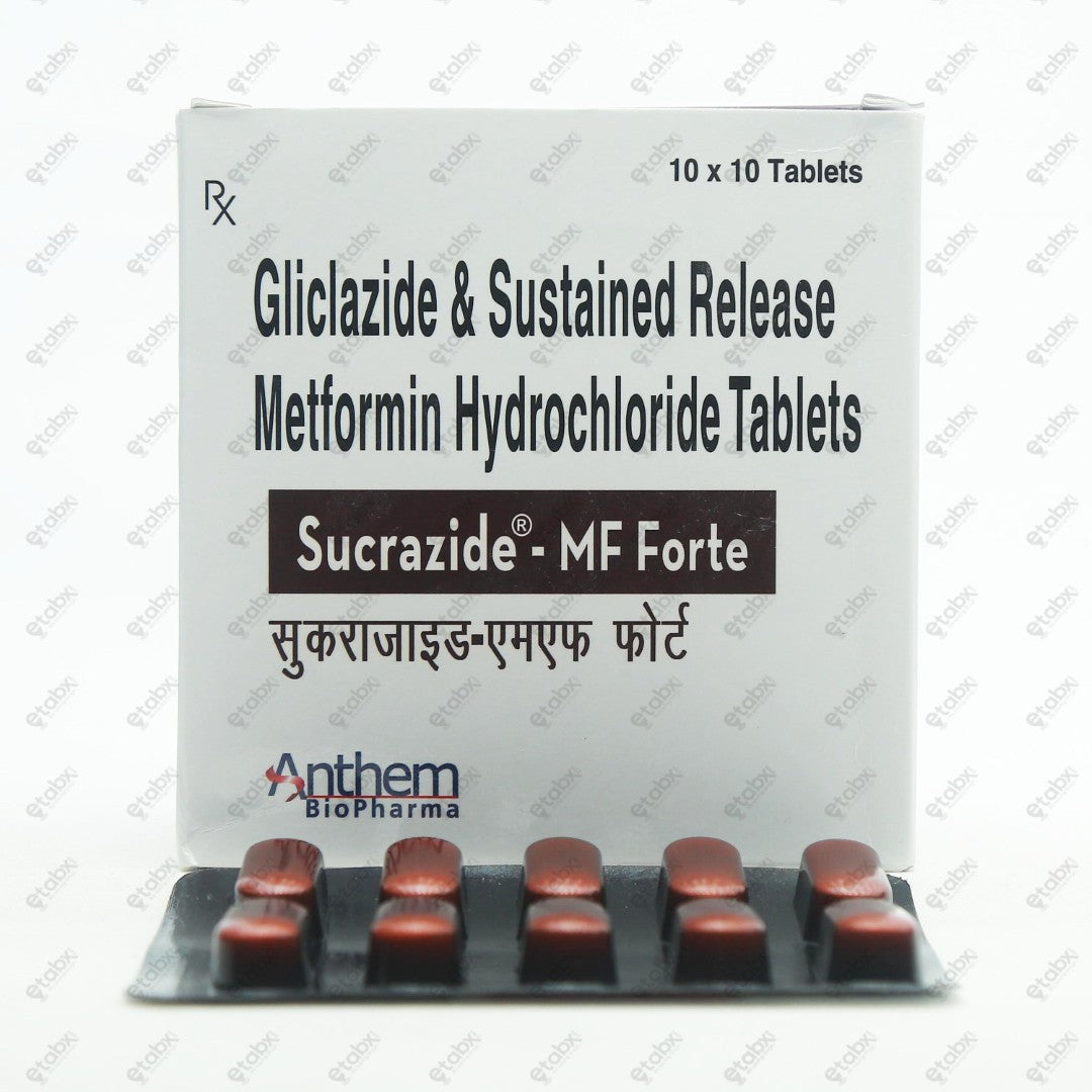 SUCRAZIDE MF FORTE Tablets (10's)