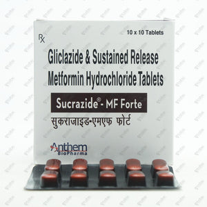 SUCRAZIDE MF FORTE Tablets (10's)
