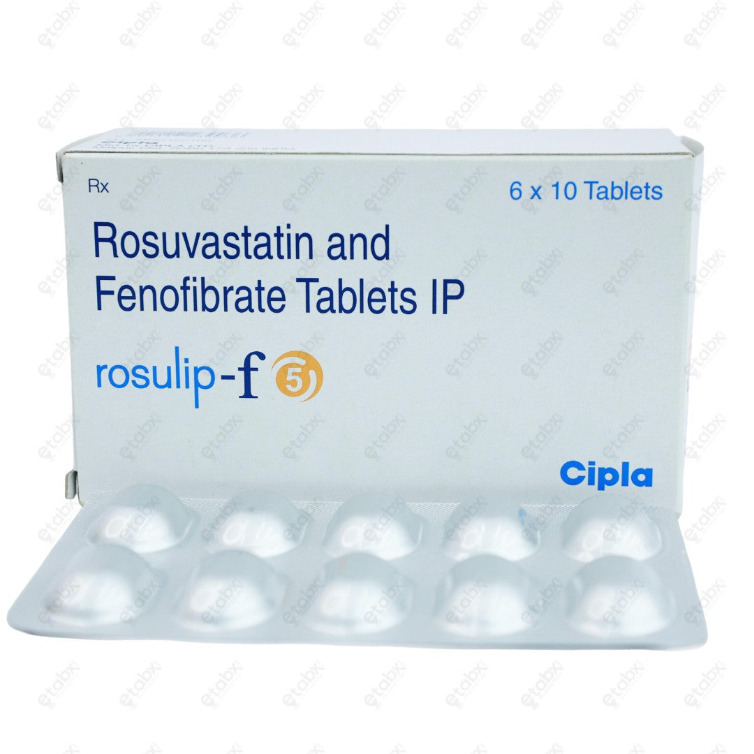 ROSULIP F 5mg Tablet 10's