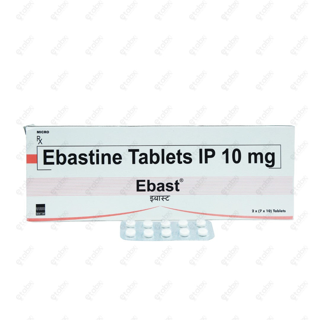 Ebast 10mg Tablet 10's