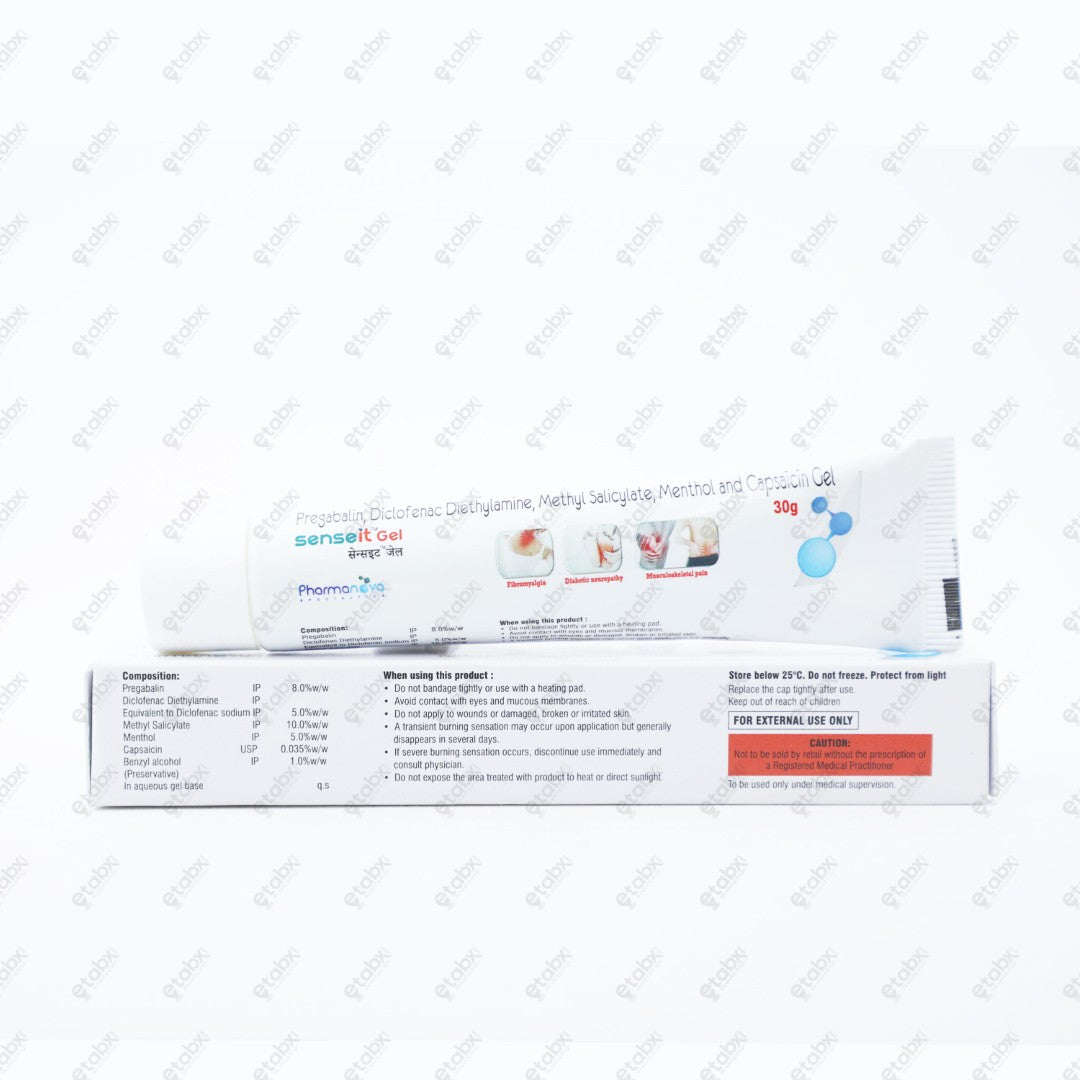 SENSEIT GEL 30GM
