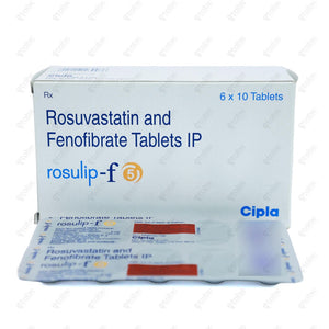 ROSULIP F 5mg Tablet 10's