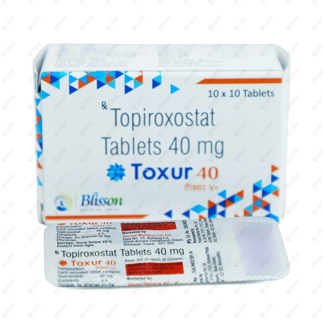 TOXUR 40MG Tablet 10's