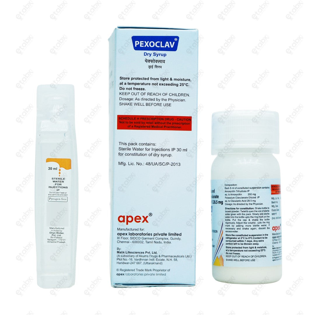 PEXOCLAV Dry Syrup 30ml