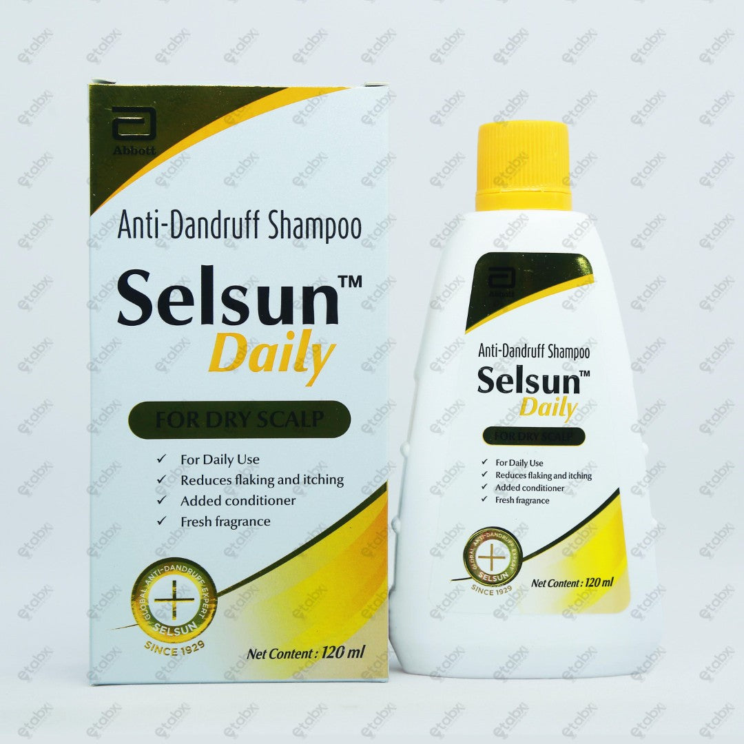 SELSUN Daily Shampoo 120ML