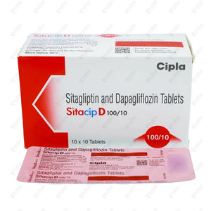 Sitacip D 100/10mg Tablet 10's