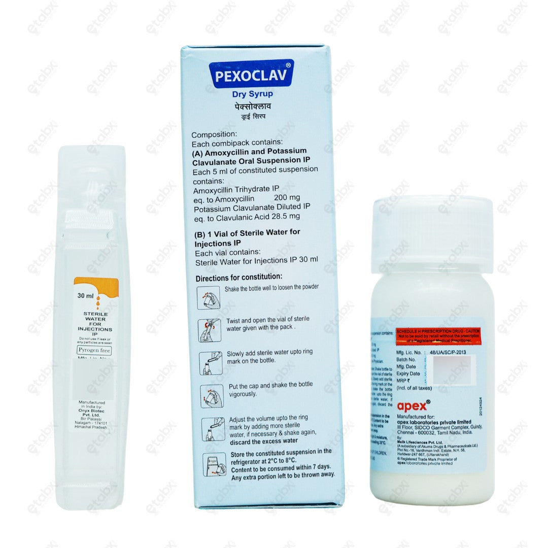 PEXOCLAV Dry Syrup 30ml