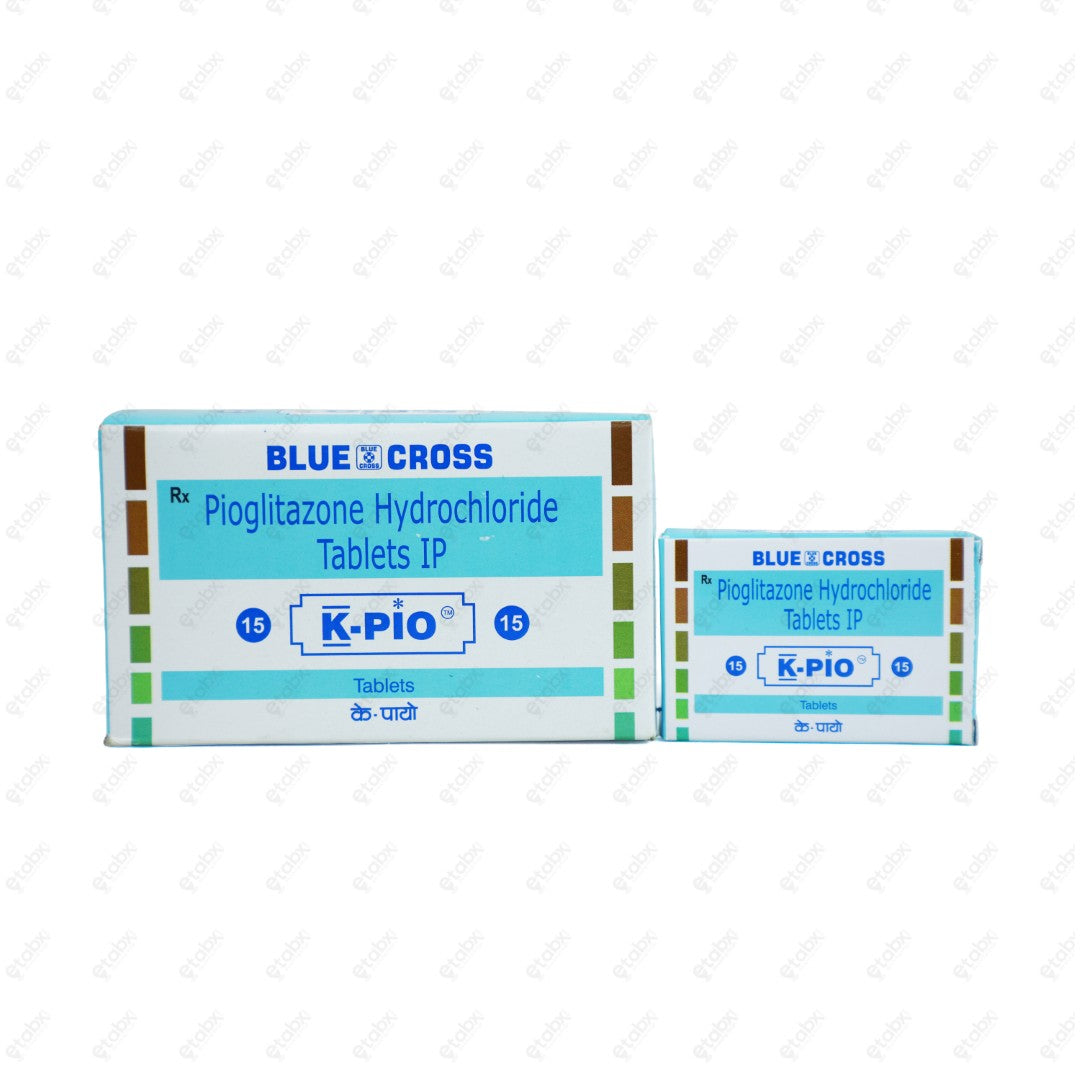 K Pio 15mg Tablet 15's