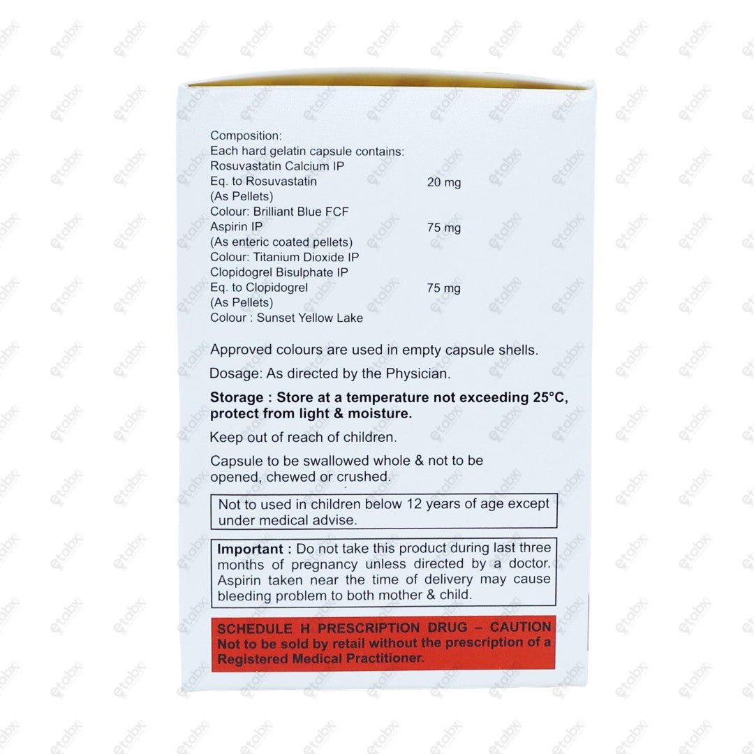 ROSLOY GOLD 20mg Tablet 15's