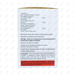 ROSLOY GOLD 20mg Tablet 15's