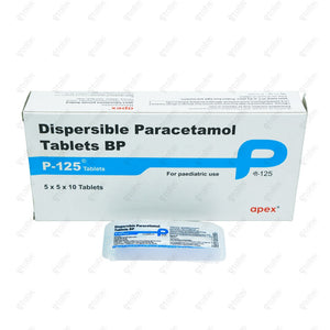 P 125 Tablets 10's