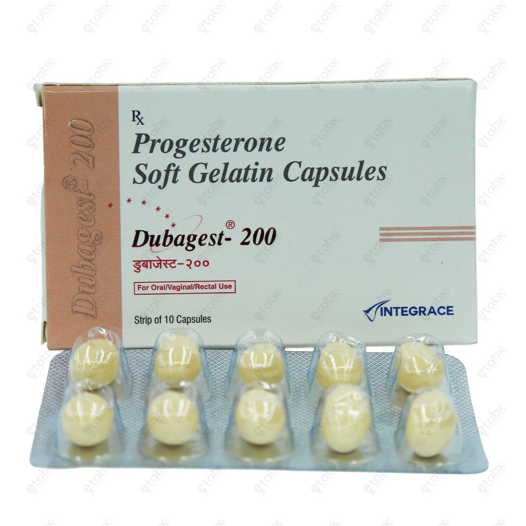 Dubagest 200mg Capsule 10's
