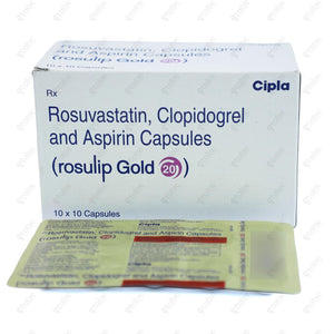 Rosulip Gold 20mg Capsule 10's