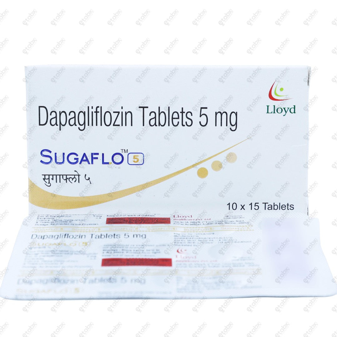 SUGAFLO 5mg Tablet 15's