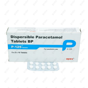 P 125 Tablets 10's