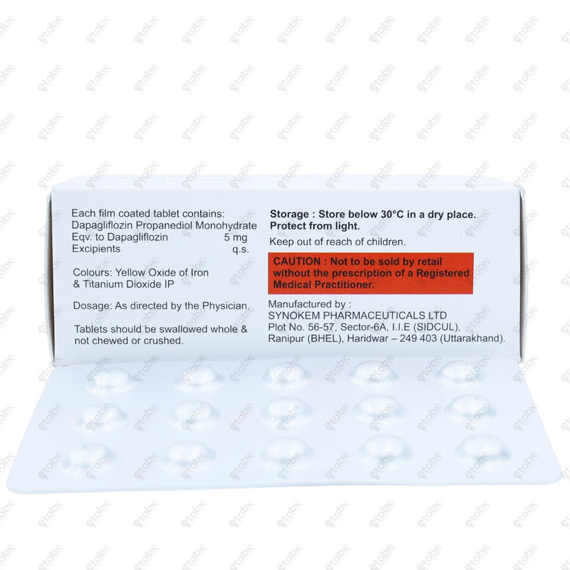 SUGAFLO 5mg Tablet 15's