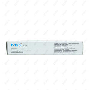 P 125 Tablets 10's