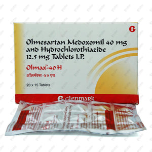 Olmax 40 H Tablets 15's