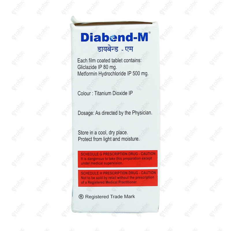 Diabend M Tablet 10's