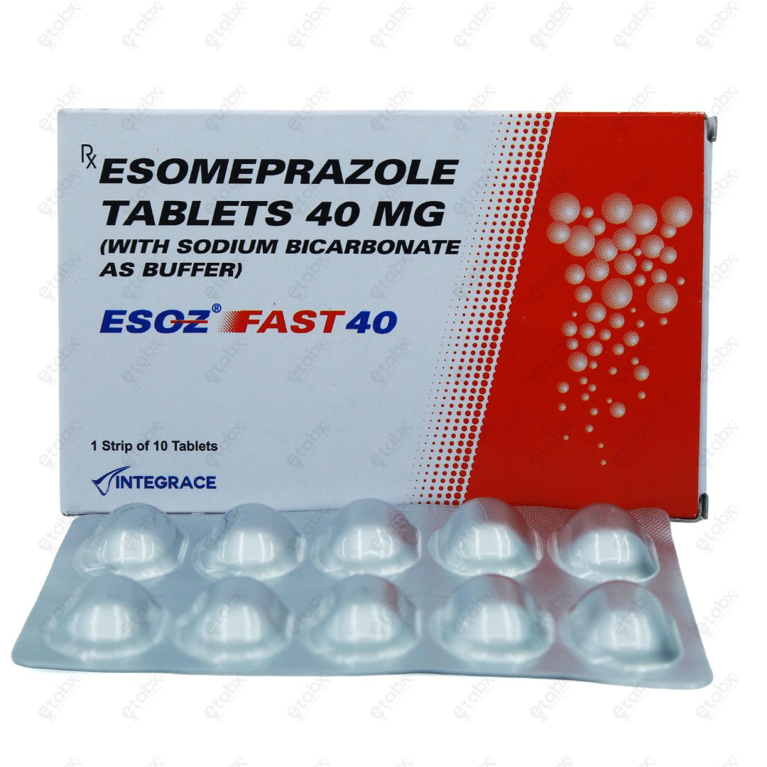 Esoz Fast 40mg Tablet 10's