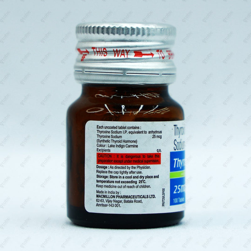 THYRORICH 25mcg Tablets
